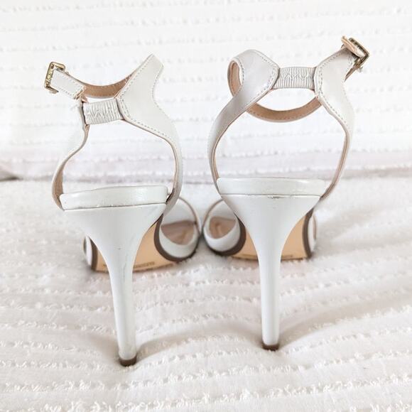 ABOUND Ivory Ankle Strap Heels size 9 - Picture 4 of 6